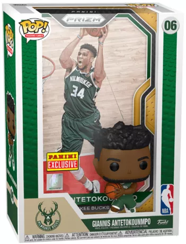 Figurine Funko Pop! - N°6 - Trading Cards - NBA - Giannis Antetokounmpo